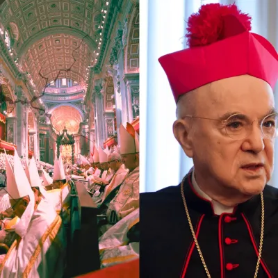 Mons. Viganò: el Concilio se rindió y reconcilió con la Revolución