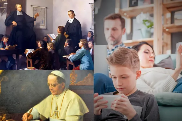 Padres, hijos, escuelas, y Papa Pío XI: Sobre la educación cristiana