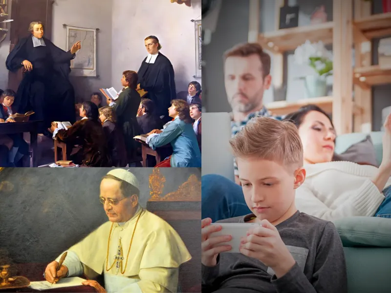 Padres, hijos, escuelas, y Papa Pío XI: Sobre la educación cristiana